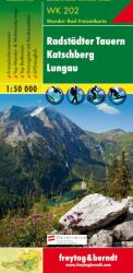 WK 202 Radstädter Tauern - Katschberg - Lungau turistatérkép (ISBN: 9783850847179)