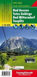 WK 082 Bad Aussee, Totes Gebirge, Bad Mitterndorf, Tauplitz turistatérkép 1: 50 000 (ISBN: 9783850847780)