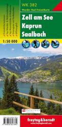 WK 382 Zell am See · Kaprun · Saalbach - túristatérkép (ISBN: 9783850847384)