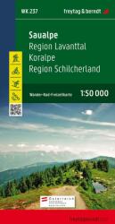 WK 237 Saualpe - Region Lavanttal - Koralpe - Region Schilcherland turistatérkép (ISBN: 9783850843225)