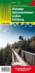 WK 132 Gleinalpe - Lipizzanerheimat -Leoben - Voitsberg turistatérkép (ISBN: 9783850848039)