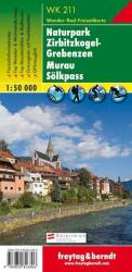 WK 211 Naturpark Zirbitzkogel-Grebenzen - Murau - Sölkpass túristatérkép (ISBN: 9783850846806)