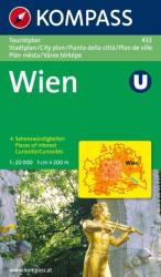 432. Wien Touristplan, 1: 20 000, Box várostérkép (ISBN: 9783854914907)