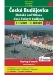 Ceske Budejovice térkép Shocart 1: 15 000, 1: 100 000 (ISBN: 9788072244188)