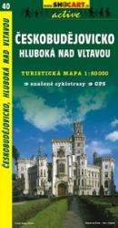SC 40. Cesko Budejovicko, Hluboka nad Vltavou Ceske Budejovice turista térkép Shocart 1: 50 000 (ISBN: 9788072242085)