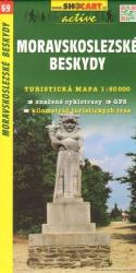 SC 69. Moravskoslezske Beskydy, Moravia. Ostrava SE turista térkép Shocart, Beszkidek turista térkép 1: 50 000 (ISBN: 9788072241811)