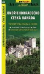 SC 45. Jindrichohradecko, Ceska Kanada, Jindrichuv Hradec turista térkép Shocart 1: 50 000 (ISBN: 9788072241743)
