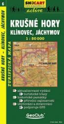SC 6. Krusne hory, Klinovec turista térkép Shocart 1: 50 000 (ISBN: 9788072242320)