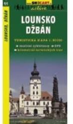 SC 11. Lounsko, Dzban turista térkép Shocart 1: 50 000 (ISBN: 9788072243549)