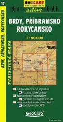 SC 17. Brdy, Pfibramsko, Rokycansko turista térkép Shocart 1: 50 000 (ISBN: 9788072242047)