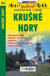 SC 201. Krusné Hory turista térkép Shocart 1: 100 000 (ISBN: 9788072242092)