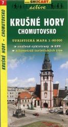 SC 7. Krusne hory, Chomutovsko turista térkép Shocart 1: 50 000 (ISBN: 9788072242696)