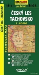 SC 13. Cesky les, Tachovsko turista térkép Shocart 1: 50 000 (ISBN: 9788072243556)