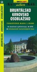 SC 59. Bruntalsko, Krnovsko turista térkép Shocart 1: 50 000 (ISBN: 9788072243686)