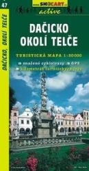 SC 47. Dacicko, okoli Telce turista térkép Shocart 1: 50 000 (ISBN: 9788072243631)