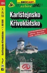 SHC 124. KARLŠTEJNSKO - KŘIVOKLÁTSKO / KARLSTEIN - PÜRGLITZER WALD KERÉKPÁROS TÉRKÉP (ISBN: 9788072245284)