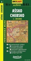 SC 5. Assko, Chebsko turista térkép Shocart 1: 50 000 (ISBN: 9788072243518)