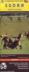 Sudan térkép, Szudán térkép ITM 1: 2 700 000 (ISBN: 9781553414131)