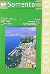 Sorrento térkép LAC Italy 1: 8 000 (ISBN: 9788879142922)