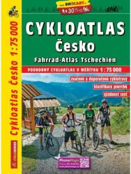 Csehország kerékpáros térkép Shocart 1: 75 000 2019 Csehország kerékpáros atlasz (ISBN: 9788072246267)