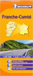 520. France-Comté térkép Michelin 1: 250 000 (ISBN: 9782067135284)
