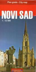 Novi Sad térkép, Újvidék térkép 1: 12 500, Vajdaság térkép Intersistem 1: 450 000 (ISBN: 9788677222642)