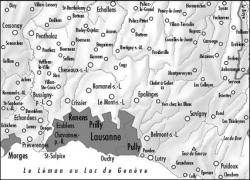 2507. Lausanne et environs turista térkép Landestopographie 1: 25 000 (ISBN: 9783302025070)