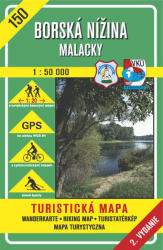 150. Morva folyó völgye, Malacka környéke turista térkép VKÚ 1: 50 000 (ISBN: 8586003320496)