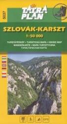 5037. Szlovák karszt turista térkép Tatraplan 1: 50 000 (ISBN: 9788089349012)