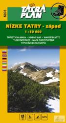 TP5003 Alacsony-Tátra (nyugati) turistatérkép 1: 50000 (ISBN: 9788089134311)