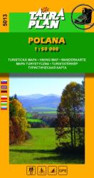 5013. Poľana turista térkép Tatraplan 1: 50 000, Polana térkép (ISBN: 9788089349081)