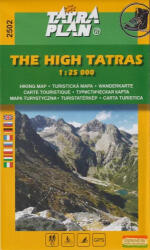 Magas-Tátra turistatérkép - angol- TM 2502 (ISBN: 9788374990899)