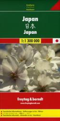 Japán, 1: 1 300 000 Freytag térkép AK 119 (ISBN: 9783707903355)