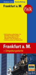 Frankfurt térkép Falk 1: 20 000 (ISBN: 9783827923080)