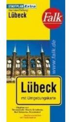 Lübeck térkép Falk 1: 20 000 (ISBN: 9783827924421)