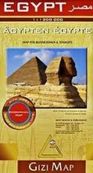 Egyiptom térkép Gizi Map 1: 1 300 000 (ISBN: 9789638703088)