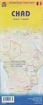 Chad térkép ITM 1: 500 000 (ISBN: 9781553411635)