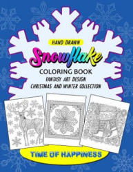 SnowFlake Coloring Book: Happy Merry Christmas Design for Adults - Balloon Publishing (ISBN: 9781979481823)