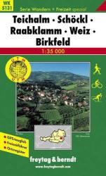 WK 5131 Teichalm, Schöckl, Raabklamm, Weiz, Birkfeld turistatérkép 1: 35 000 (ISBN: 9783707906066)