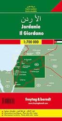 Jordánia térkép 1: 700 000 Freytag AK 157 (ISBN: 9783707909791)