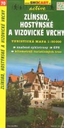 SC 70. Zlinsko, Host, a Vizov vrchy turista térkép Shocart 1: 50 000 (ISBN: 9788072241590)