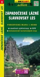 SC 9. Zapadoceske laze, Slavkovsky les turista térkép Shocart 1: 50 000 (ISBN: 9788072241668)