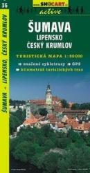 SC 36. Sumava, Lipensko. turista térkép Shocart 1: 50 000 (ISBN: 9788072241736)