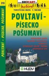 SC 213. Povltavípísecko Prachaticko turista térkép Shocart 1: 100 000 (ISBN: 9788072242665)