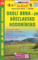 SC 218. Znojemsko Breclavsko turista térkép Shocart 1: 100 000 (ISBN: 9788072242795)