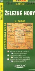 SC 30. Zelezne hory turista térkép Shocart 1: 50 000 (ISBN: 9788072243433)