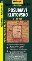 SC 32. Posumavi, Klatovsko. turista térkép Shocart 1: 50 000 (ISBN: 9788072243471)