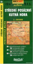 SC 23. Stredni Posazavi, Kutna Hora turista térkép Shocart 1: 50 000 (ISBN: 9788072243570)