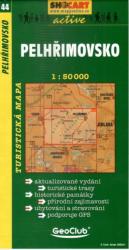 SC 44. Pelhrimovsko turista térkép Shocart 1: 50 000 (ISBN: 9788072243624)