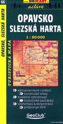 SC 66. Opavsko, Slezska Harta turista térkép Shocart 1: 50 000 (ISBN: 9788072243723)